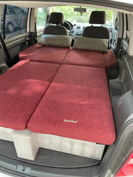 Nivelliersystem und Automatratze für Schlafsystem VW Touran 1 